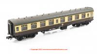 374-064D Graham Farish BR Mk1 SK Second Corridor Coach - W24164 - BR (WR) Chocolate & Cream